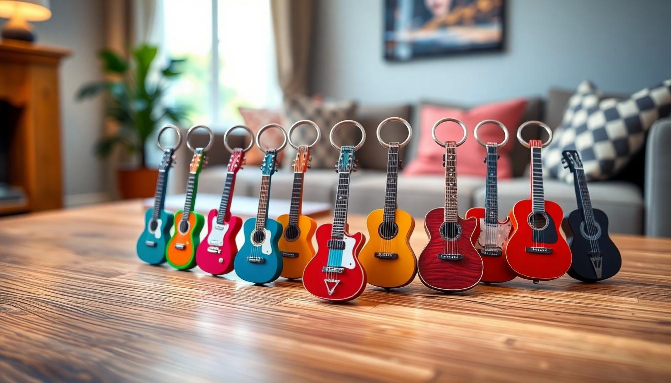 Discover the Best Music Keychains: Unique Gifts for Music Lovers and Enthusiasts